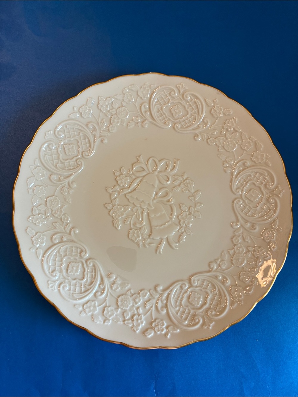 Lenox - CHINA MARRIAGE PLATE (12.5” diameter)